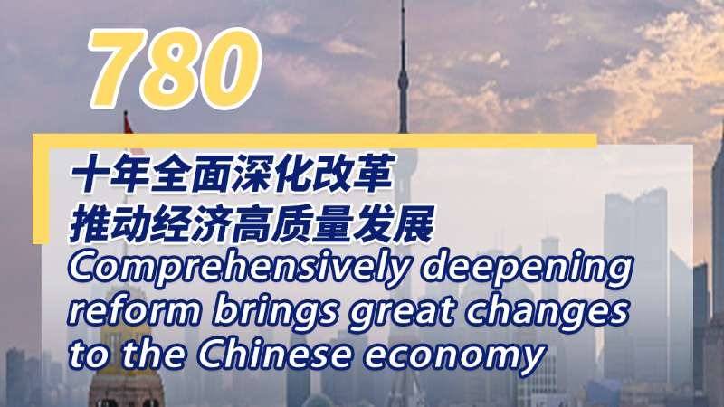 Comprehensively deepening reform brings great changes to China